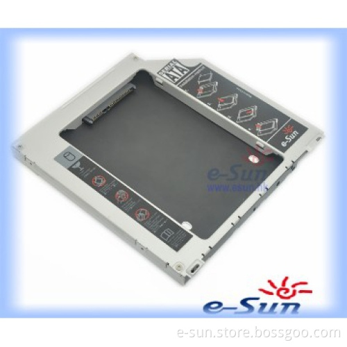 Hot Sale 2.5\'\' 9.5mm IDE-SATA 2nd HDD Caddy/Case/Enclosure